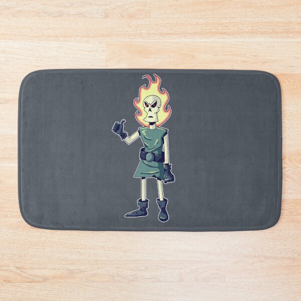 Item preview, FLAMING SKULL designed and sold by DroidMonkey.