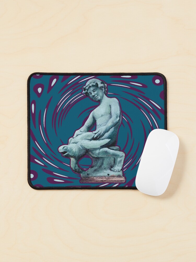 Thumbnail 1 of 5, Mouse Pad, Turtle Boy designed and sold by JLSimpkinsArt.