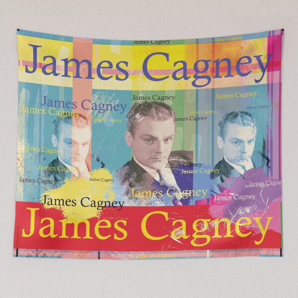 Item preview, beautiful James Cagney portrait, famous Hollywood actor designed and sold by Mauswohn.