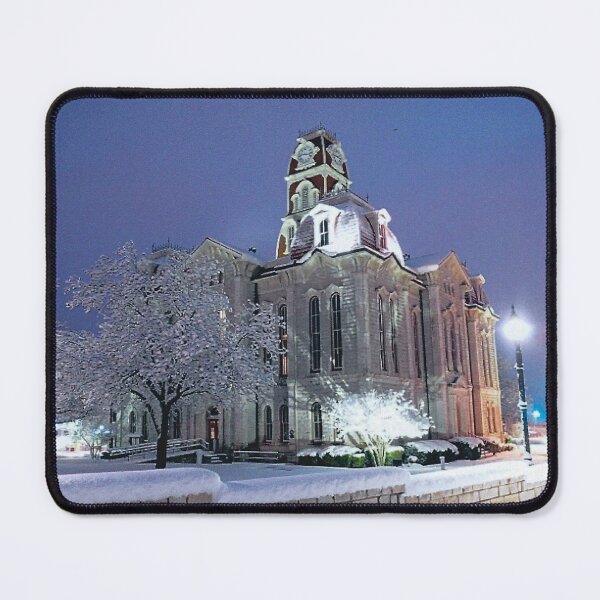 Item preview, County Courthouse in Winter designed and sold by redbugdesigns.