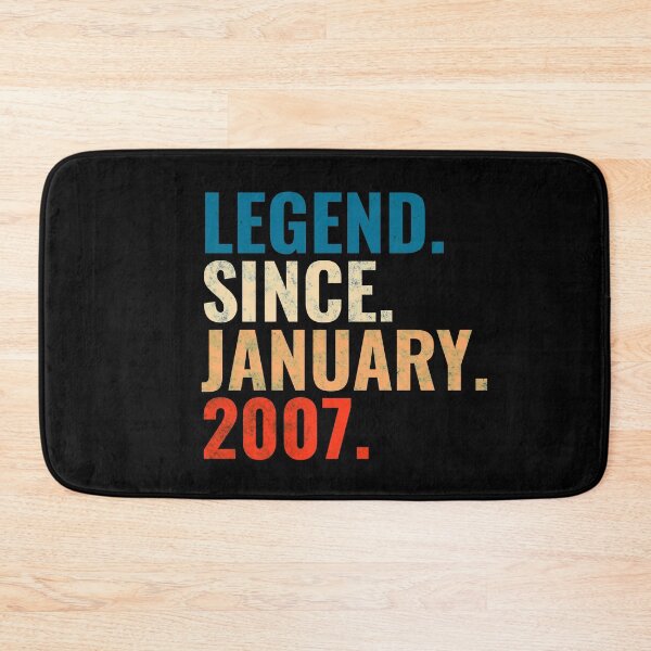 Item preview, Legend Since January 2007 Retro Vintage designed and sold by Teelogic.