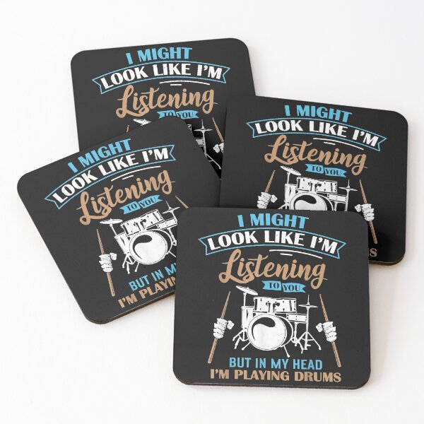 Item preview, Funny for Drummers Drum Fans Band Members designed and sold by Chloe43212.