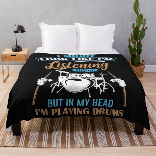 Item preview, Funny for Drummers Drum Fans Band Members designed and sold by Chloe43212.