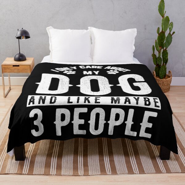 Item preview, I Only Care About My Dog And Maybe 3 People designed and sold by larryscott84.