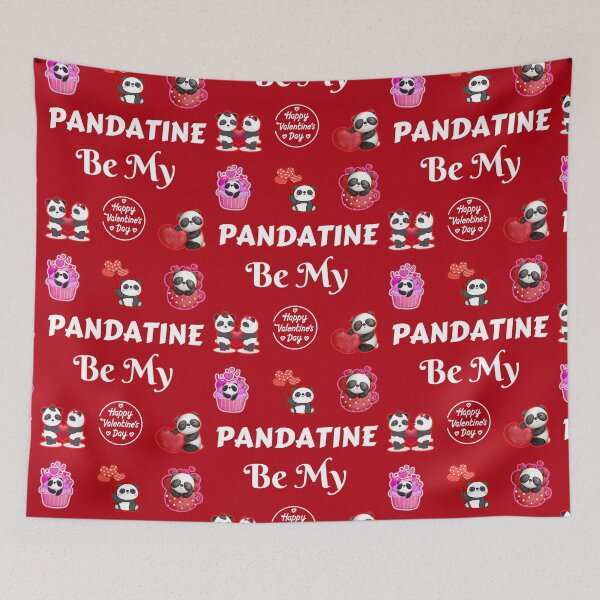 Item preview, Panda Cupcake Valentines designed and sold by WoodburyLake.