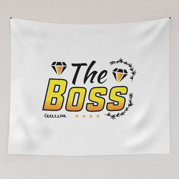Item preview, i'm the real boss Boss badass quotes designed and sold by YA45 Store.
