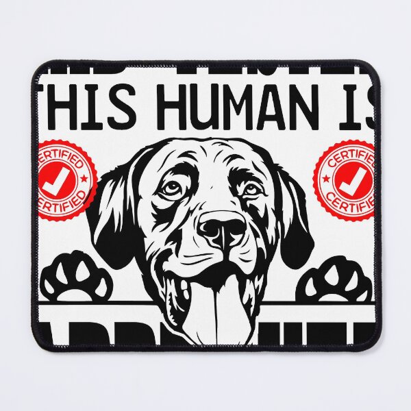 Item preview, Lab Tested This Human Is Approved Funny Labrador designed and sold by funnylifeusa.