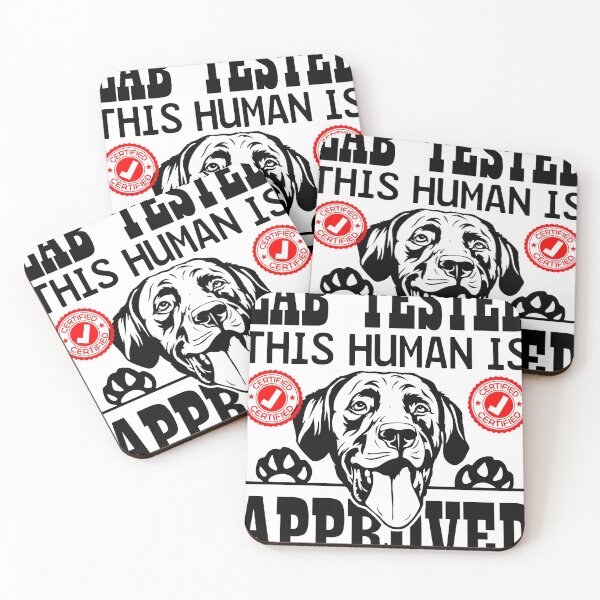 Item preview, Lab Tested This Human Is Approved Funny Labrador designed and sold by funnylifeusa.