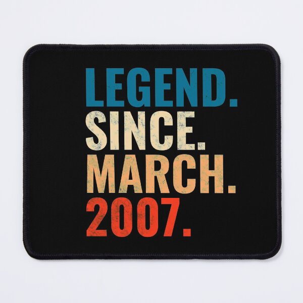 Item preview, Legend Since March 2007 Retro Vintage designed and sold by Teelogic.