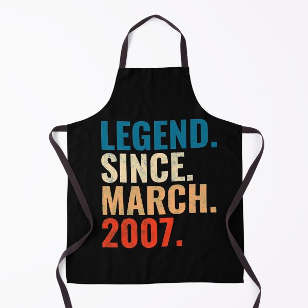 Item preview, Legend Since March 2007 Retro Vintage designed and sold by Teelogic.