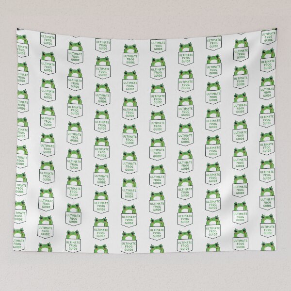 Item preview, Cute frog pocket- Ultimate frog Guide designed and sold by Creative Life.