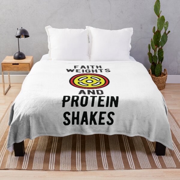 Item preview, Faith Weights And Protein Shakes designed and sold by jain-ravi002.