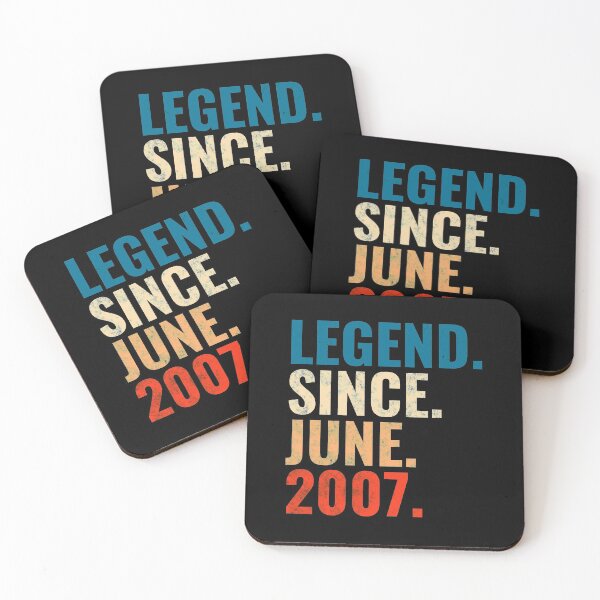 Item preview, Legend Since June 2007 Retro Vintage designed and sold by Teelogic.