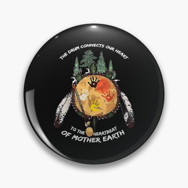 Item preview, Native american pride indigenous native drum black designed and sold by Chloe43212.