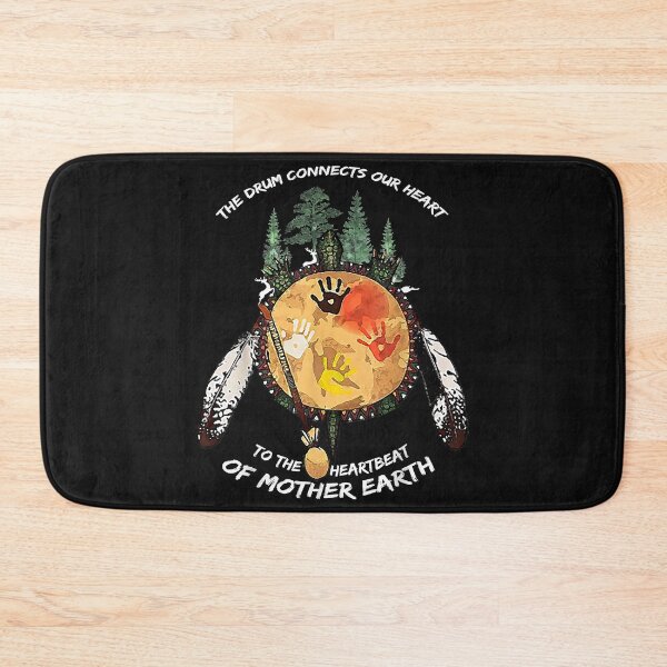 Item preview, Native american pride indigenous native drum black designed and sold by Chloe43212.