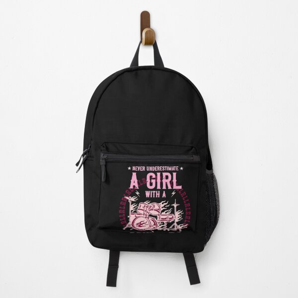 Item preview, Never Underestimate A Girl With A Drum Set - Drummer Long Sleeve designed and sold by Chloe43212.