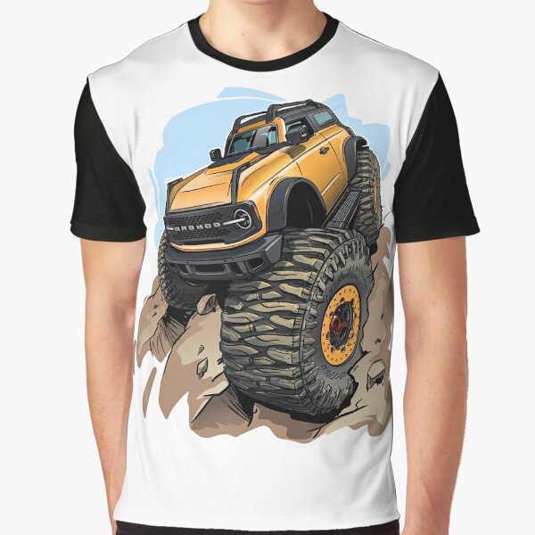 Classic Ford Bronco t-shirt - Hotrod Cartoon Tees