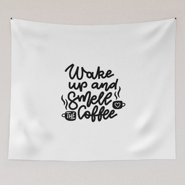 Item preview, Wake up and smell coffee designed and sold by lalitkumar18.
