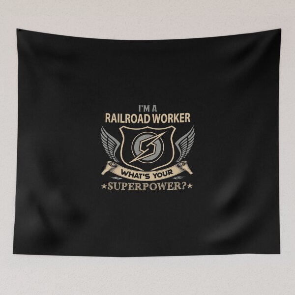 Item preview, Railroad Worker T Shirt - What Is Your Superpower Job Gift Item Tee designed and sold by leolanwugm.