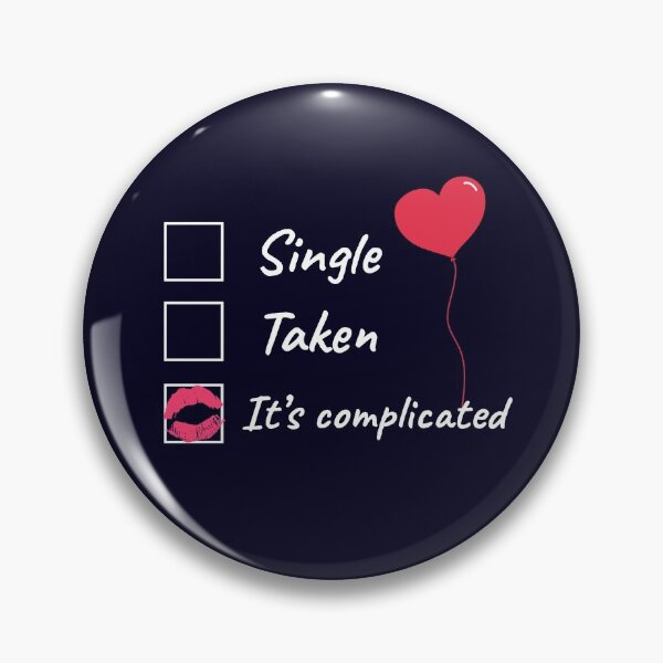 Item preview, single taken its complicated designed and sold by champagnemoment.