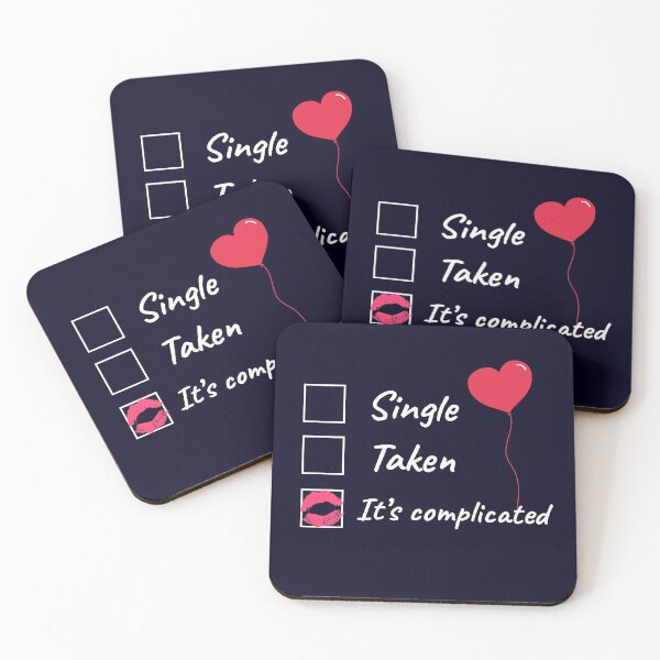 Item preview, single taken its complicated designed and sold by champagnemoment.