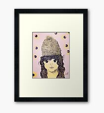 Cartoon Girl Framed Print