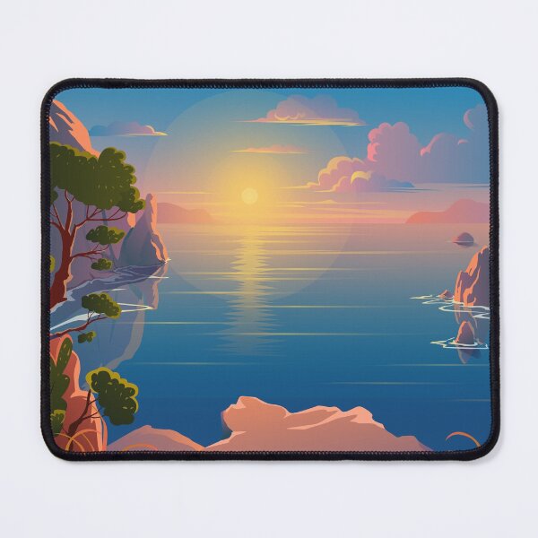 Item preview, Golden Sunset At The Beach designed and sold by Vector Scout Lab.