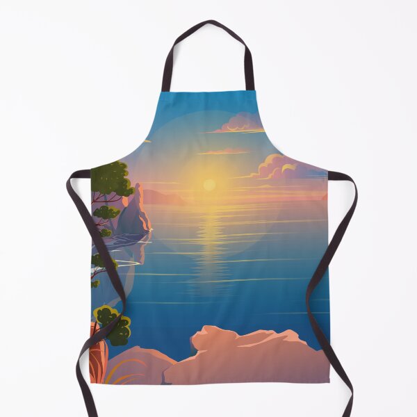 Item preview, Golden Sunset At The Beach designed and sold by Vector Scout Lab.