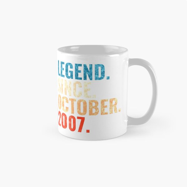 Item preview, Legend Since October 2007 Retro Vintage designed and sold by Teelogic.