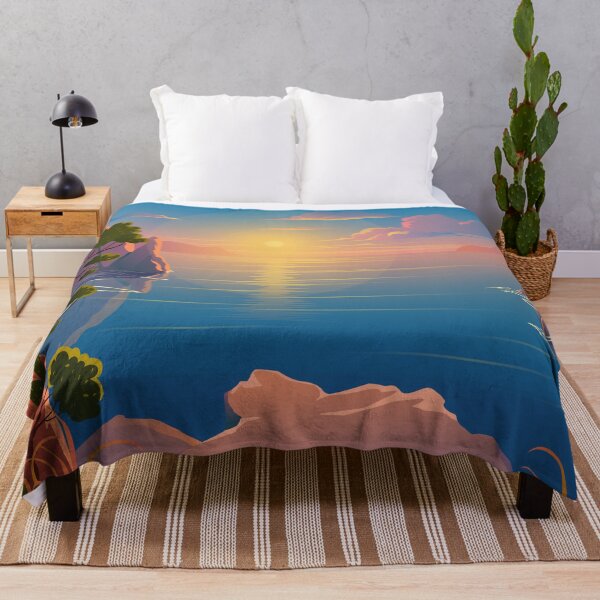 Item preview, Golden Sunset At The Beach designed and sold by Vector Scout Lab.