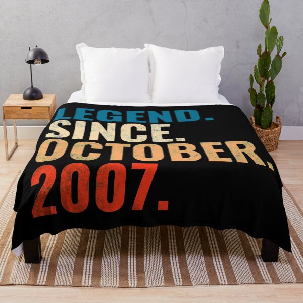 Item preview, Legend Since October 2007 Retro Vintage designed and sold by Teelogic.