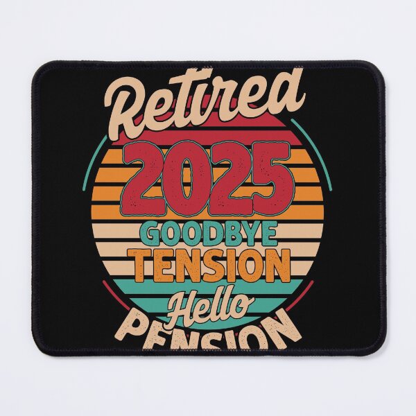 Item preview, Retirement Quote Retired and Goodbye Tension designed and sold by TeeHome.