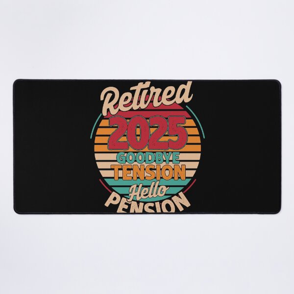 Item preview, Retirement Quote Retired and Goodbye Tension designed and sold by TeeHome.