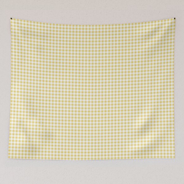 Item preview, Yellow Checkered Pattern designed and sold by Anma-H.