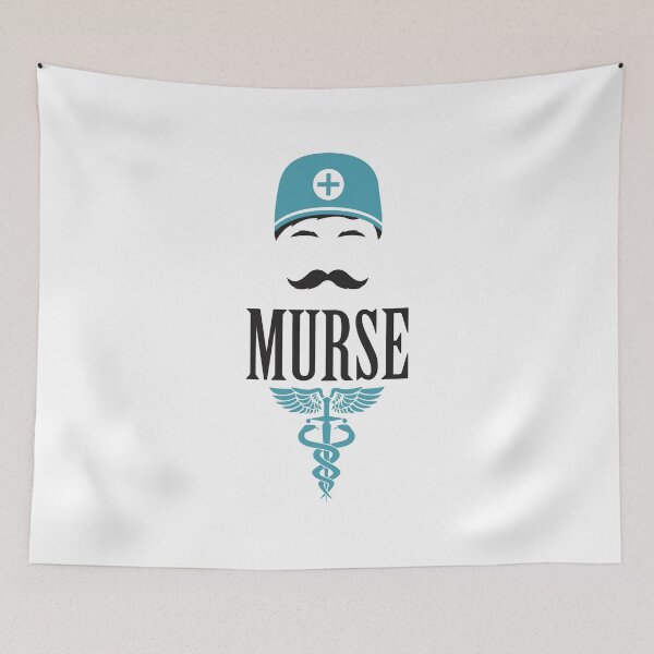 Item preview, Male nurse - The man the myth the legend - Health workers and medical professionals - Murse designed and sold by crazycollective.