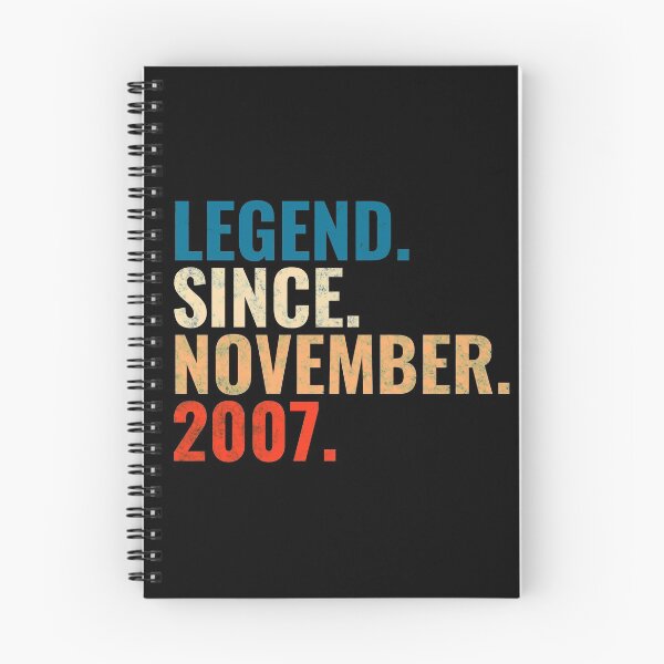 Item preview, Legend Since November 2007 Retro Vintage designed and sold by Teelogic.