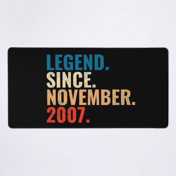 Item preview, Legend Since November 2007 Retro Vintage designed and sold by Teelogic.