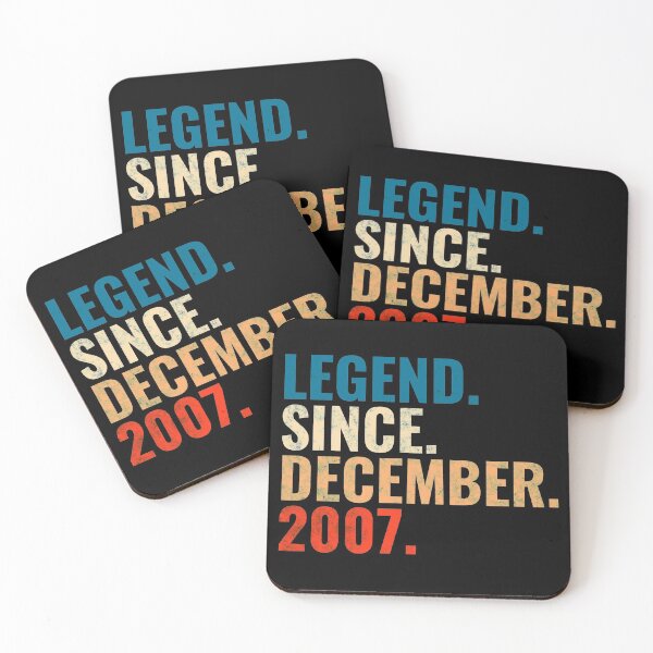 Item preview, Legend Since December 2007 Retro Vintage designed and sold by Teelogic.