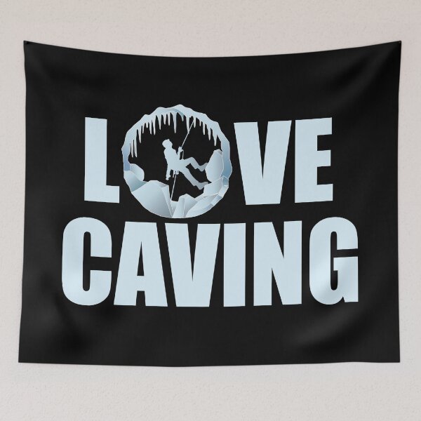 Item preview, Love Caving - Cave Spelunking Speleology designed and sold by TheInkElephant.