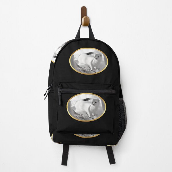 Item preview, Northern Weasel winter white designed and sold by schmerkers.