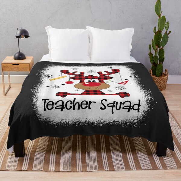 Artikelvorschau, Gebleichtes Lehrer-Trupp-Ren-lustiges Lehrer-Weihnachts-Weihnachts-T-Shirt entworfen und verkauft von FelixHolmgren.