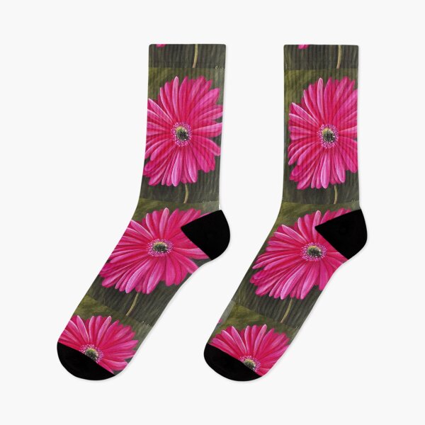Item preview, Hand Painted Pink Gerbera designed and sold by robinsartshoppe.