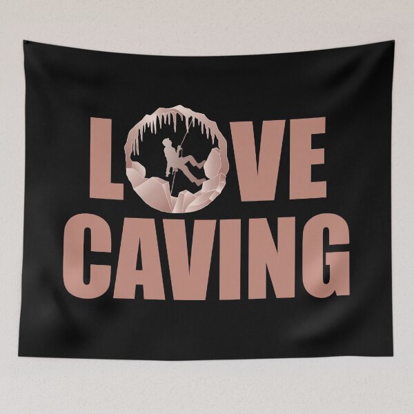 Item preview, Love Caving - Cave Spelunking Speleology designed and sold by TheInkElephant.