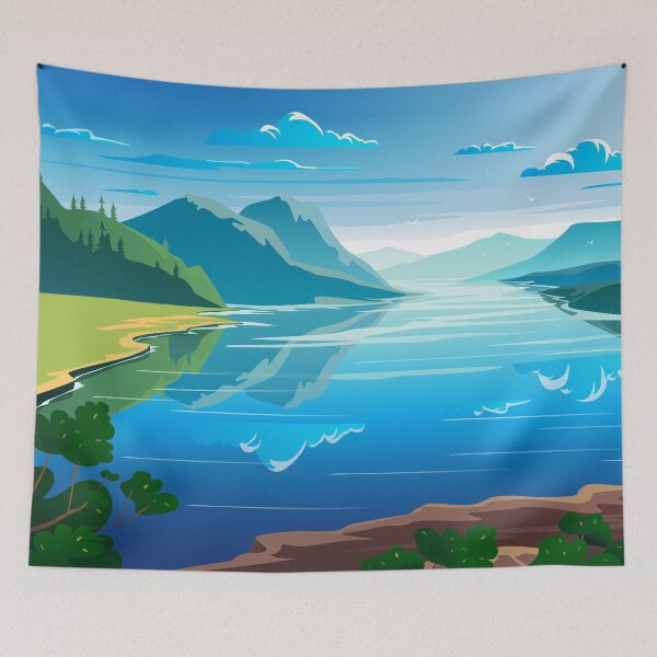 Item preview, Stunning Landscape designed and sold by Vector Scout Lab.