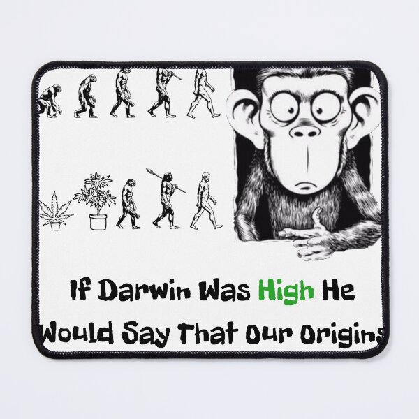 Item preview, Let Go & Let Darwin | If Darwin Was High He Would Say That Our Origins Are Plants designed and sold by diip.