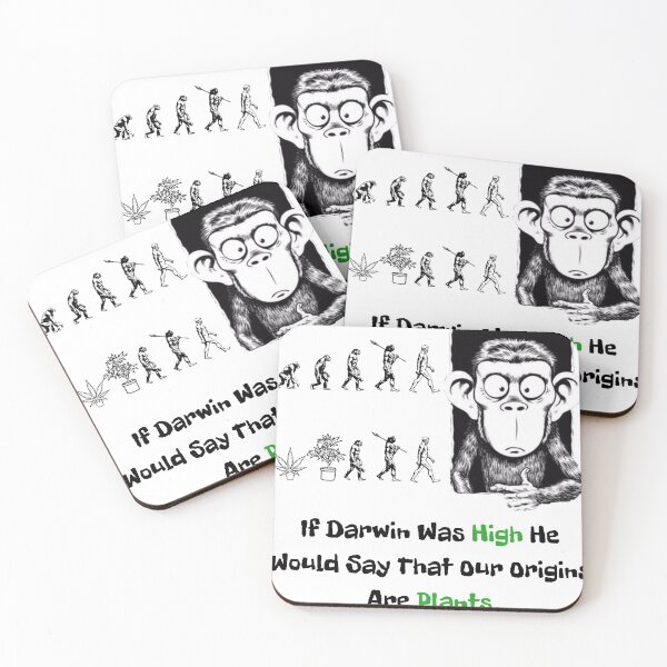 Item preview, Let Go & Let Darwin | If Darwin Was High He Would Say That Our Origins Are Plants designed and sold by diip.