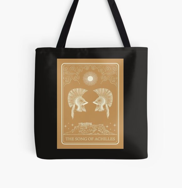 The Songs of Achilles, Book Tote Bag, Bookish Gifts, Achilles Tote Bag,  Greek Mythology, Book Lovers Gift, Cotton Tote Bag, Canvas Tote Bag 
