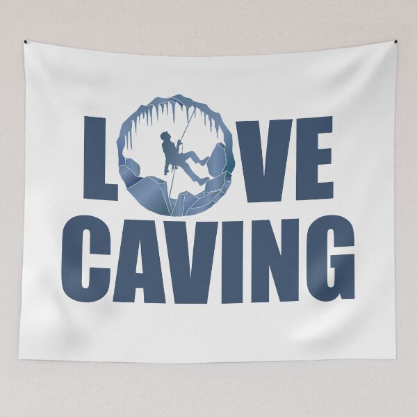 Item preview, Love Caving - Cave Spelunking Speleology designed and sold by TheInkElephant.