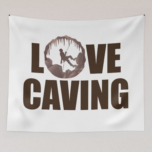 Item preview, Love Caving - Cave Spelunking Speleology designed and sold by TheInkElephant.