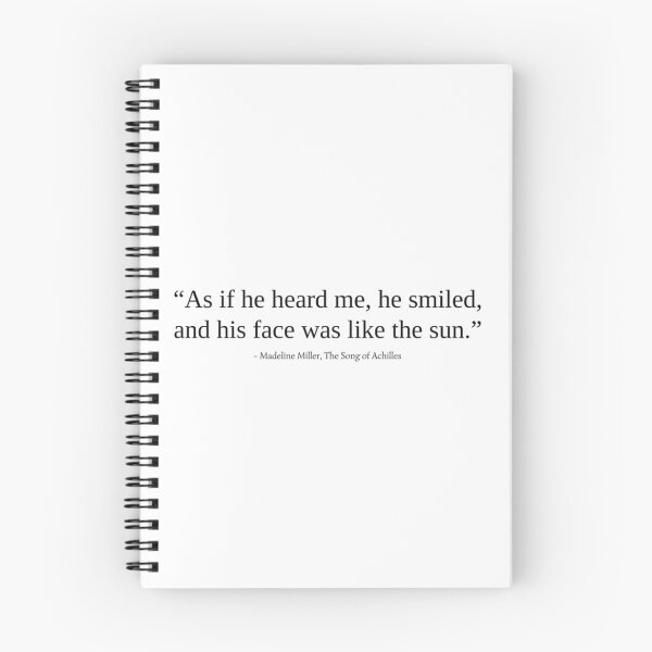 Item preview, The Song Of Achilles by Madeline Miller Quote    designed and sold by Xoaaikiid.
